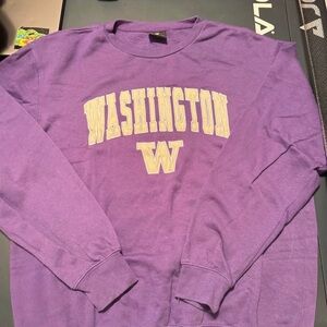 Purple Washington Men's Sweater